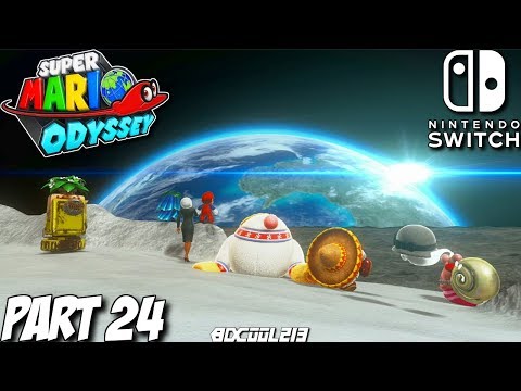 Super Mario Odyssey Gameplay Walkthrough Part 24 - Moon Kingdom - Nintendo Switch Lets Play