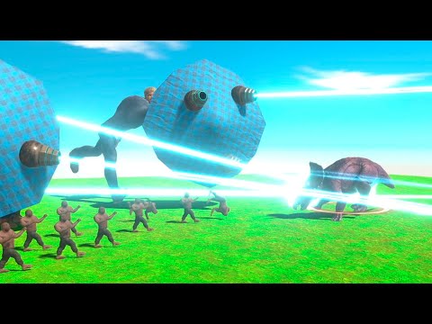 PLASMA COWARD COLE & BOLD BILLY vs EVERY UNIT   Animal Revolt Battle Simulator