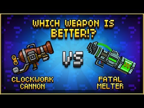 Clockwork Cannon VS Fatal Melter - Pixel Gun 3D