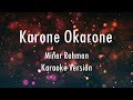 Karone Okarone | Minar Rahman | | Karaoke | Only Guitar Chords...
