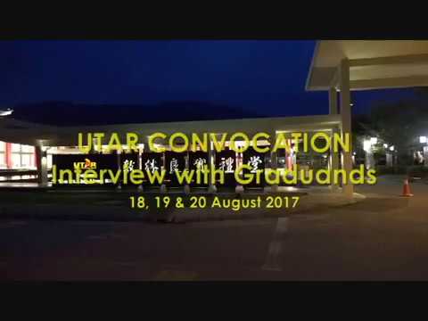 UTAR August 2017 Convocation Graduands Interview