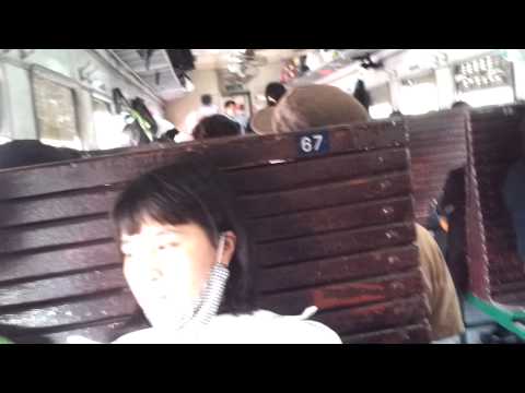 Train from Ninh Binh to Ha Noi