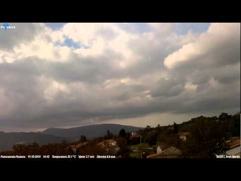 Buzet, Sveti Martin 11-10-2014 Day HD TimeLapse