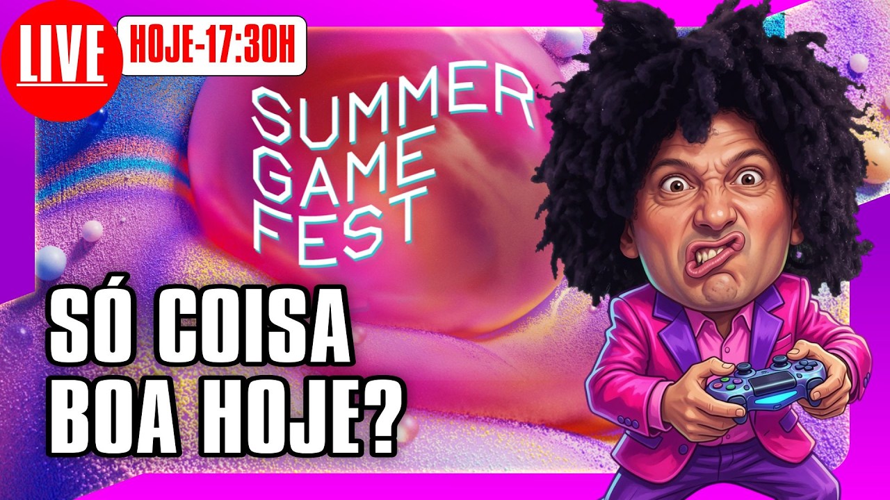 🎮🚨 AO VIVO  - 17:30H - SUMMER GAME FEST 2026 - SÓ COISA BOA HOJE? #summergamesfest