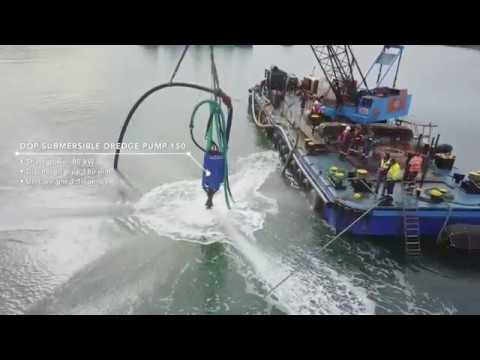 Maintenance dredging at Gansbaai using a DOP150