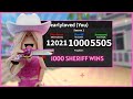 PLAYING UNTIL 1000 SHERIFF WINS!! (Murder Mystery 2)