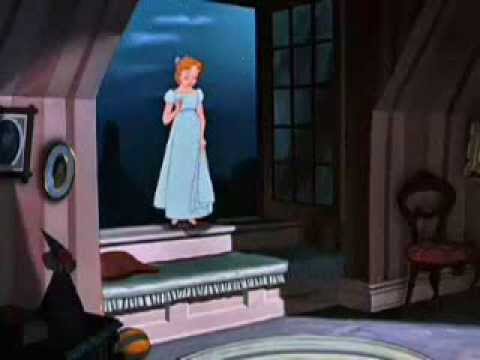 Peter Pan First meeting Wendy and Peter
