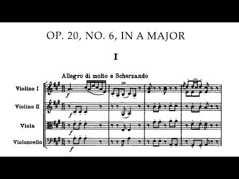 Joseph Haydn - String Quartet in A Major, Op. 20 No. 6