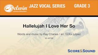 Hallelujah I Love Her So, arr. Victor López – Score &amp; Sound