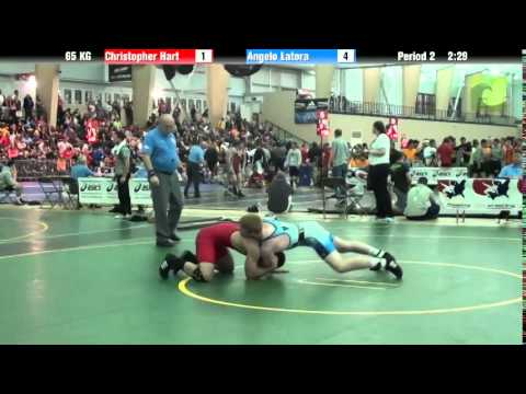 Men`s Freestyle 65 KG Christopher Hart vs. Angelo Latora