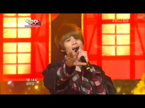 120106 F.I.X - Please Don't Say on Music Bank