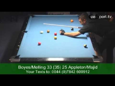 Darren Appleton/Imran Majid v Karl Boyes/Chris Melling - 10-Ball - 14 of 15