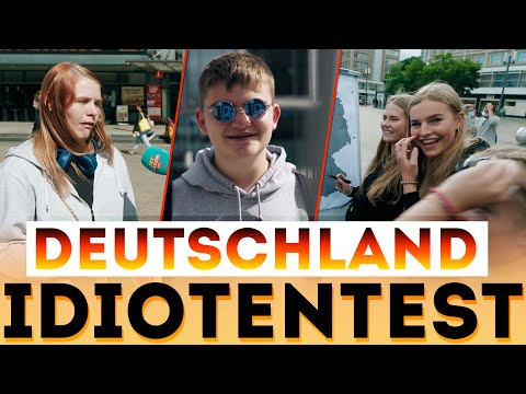Wo ist die Ostsee ? | DEUTSCHLAND-IDIOTENTEST