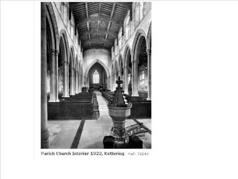photos of the interior of kettering parish church, kettering, northamptonshire