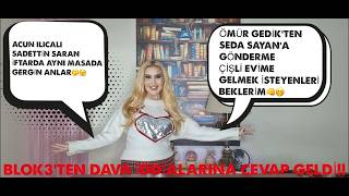 Ömür Gedik'ten Seda Sayan'a Gönderme!!! ÇİŞLİ EVİME GELMEK İSTEYENLERİ BEKLERİM!!