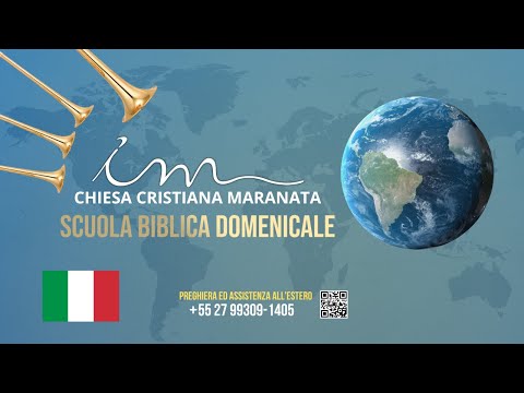 🇮🇹 22/02/2026 - (ore 15:00) - Chiesa Cristiana Maranata - Scuola biblica domenicale - 🇮🇹  Italiano