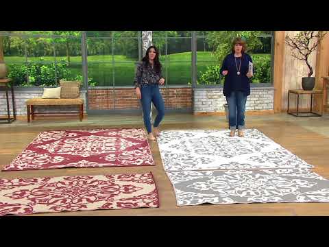 Mad Mats Wrought Iron Indoor/Outdoor Floor Mat on QVC