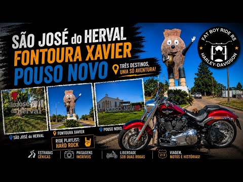 Subindo a Serra da BR-386 - Pouso Novo,  São  José  do Herval e Fontoura  Xavier