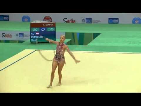 Nicol RUPRECHT (AUT) Hoop - Test Event 2016 Qual