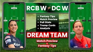 RCB w vs DEL w Dream11 Team Prediction, DEL w vs RCB w Dream11: Fantasy Tips, Stats and Analysis