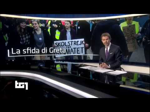 §.2/- TG1 21 febbraio 2019 discorso+perfetto "sfida di Greta" Bruxelles La HEIDI del CLIMa dell'ONU