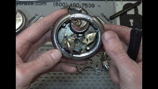 (329) How a Storage Locker Disk Lock Works