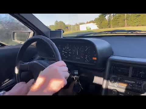1981 DeLorean DMC-12 Bae Turbo acceleration