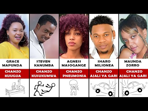 ORODHA YA MASTAA WA BONGO WALIOFARIKI | SABABU ZAO ZITASIKITISHA SANA 😢