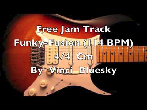 Free Jam Track Funky-Fusion in C minor