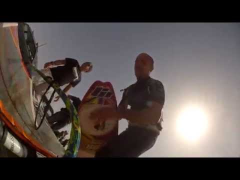 Go Pro Mast Windsurfing FreeWave novenove  custom Board Quad Custom 87 litri