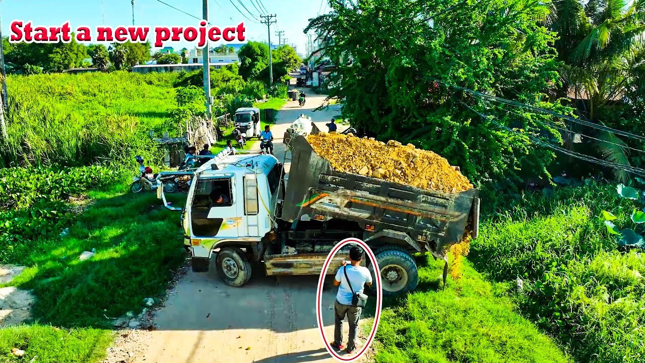 Start a new project The amazing process of transporting landfills By Dozer Operators and Dump Trucks