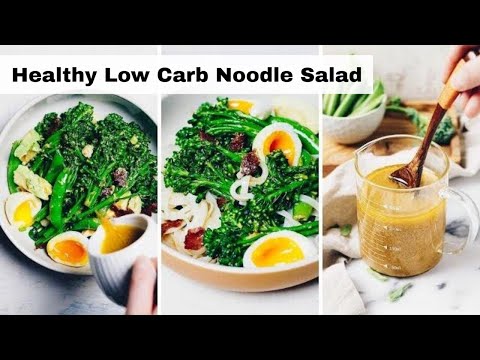 How to make Low Carb Asian Noodle Salad | Paleo, Keto, Pegan Recipes