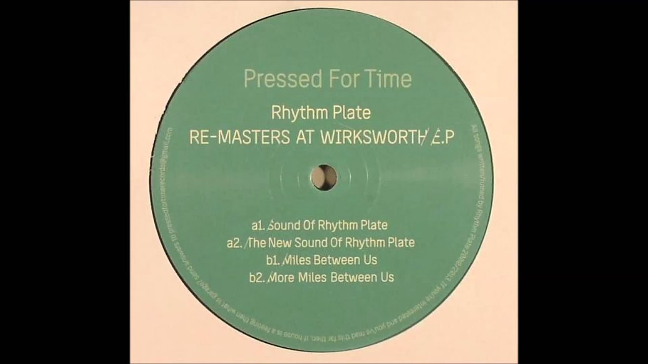 Rhythm Plate - The New Sound Of Rhythm Plate