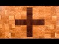 How to make an accurate cross on the end grain ...