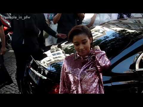 Amandla Stenberg - Valentino Couture fashion show - 03.07.2019