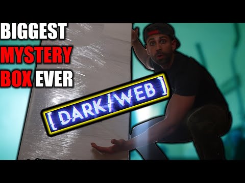 I bought the BIGGEST DARK WEB MYSTERY BOX | Unboxing a dark web mystery box ALI H (SCARY STUFF) Video