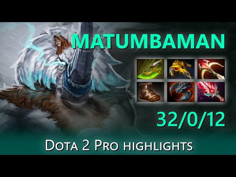 MATUMBAMAN 32-0 Magnus | Dota 2 Epic Pro Highlights