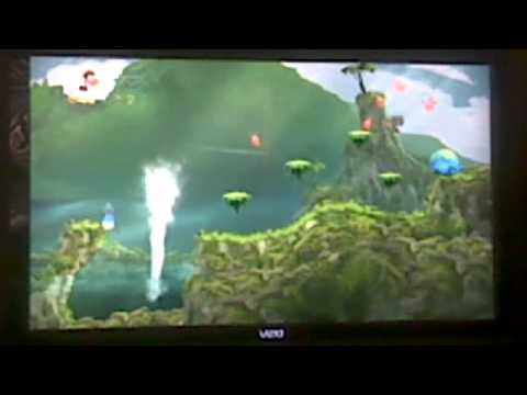 Rayman Origins 2-player walkthrough part 1