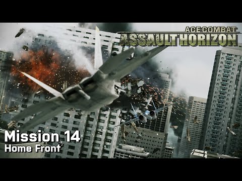 Ace Combat Assault Horizon: Mission 14 - Home Front (Ace Difficulty)