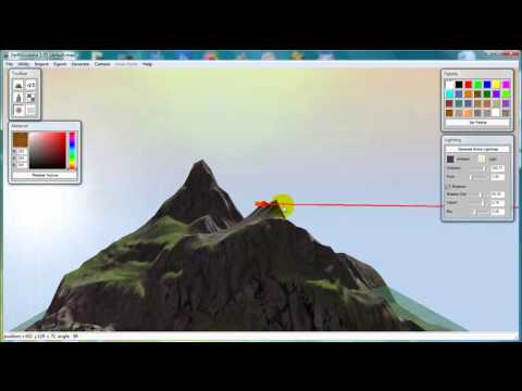 Earth Sculptor Tutorial - Light Map