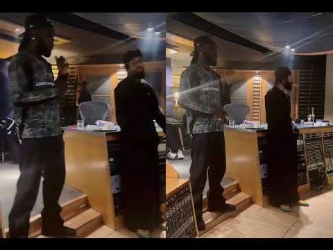 PHYNO and BURNA BOY boy in the studio for 'DO I' remix
