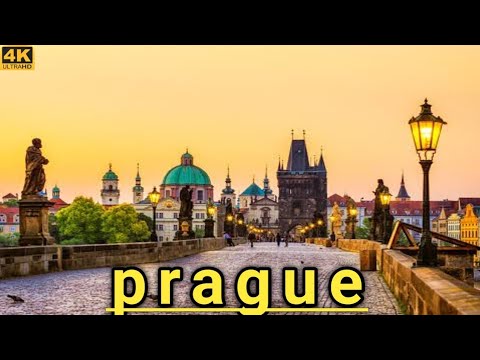 Prague, Czech Republic 4K Ultra HD Video - Beautiful Scenery with Relaxing Music