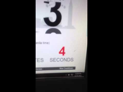 Last seconds of 2012. Happy New Year 2013!