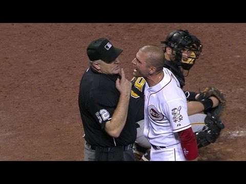 PIT@CIN: Votto, Pryce ejected after arguing in 8th