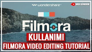 Filmora Video Editleme Programı Genel Tanıtım