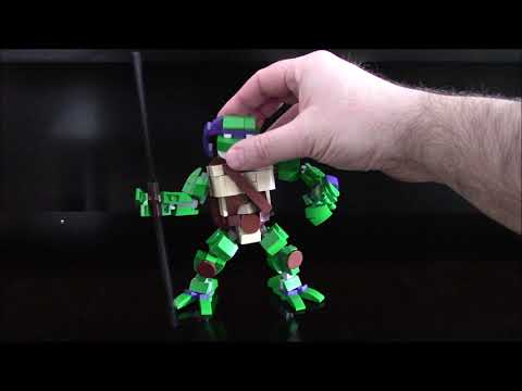 DONATELLO TEENAGE MUTANT NINJA TURTLE MOC Built by BWTMT Brickworks Brick Built MOCs