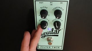 Filter Twin Dual Bass Envelope Filter Pedal – Aguilar Shop