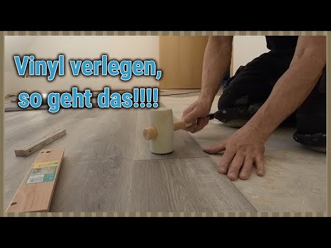 Laying vinyl, this is how you do it right! Carpet removal, subfloor preparation, filler