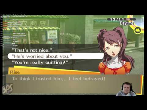 Persona 4 [Day 30 - Blind] Wha?! Adachi ... that stoner bro BASTAGE!!!!