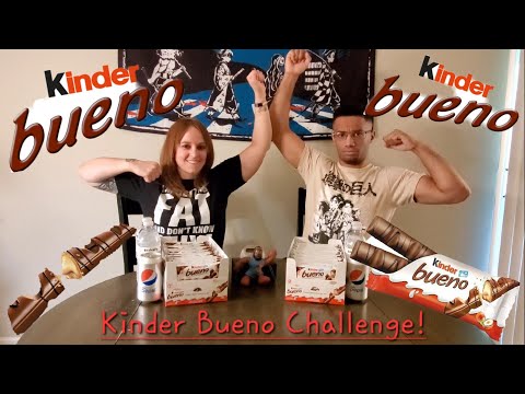 KINDER BUENO CANDY BAR FACE-OFF!! WITH SPECIAL GUEST MANSOUR